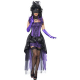 Women's gothic castle countess costume