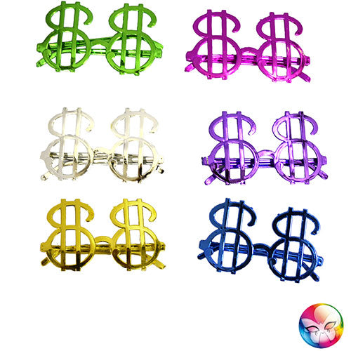 Lunettes dollar coloré