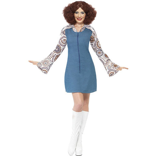 Déguisement femme groovy dancing