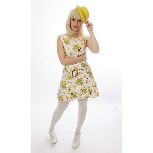 Déguisement prestige robe fleurs