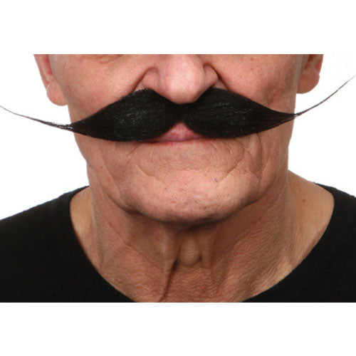 Luxury black Dali mustache