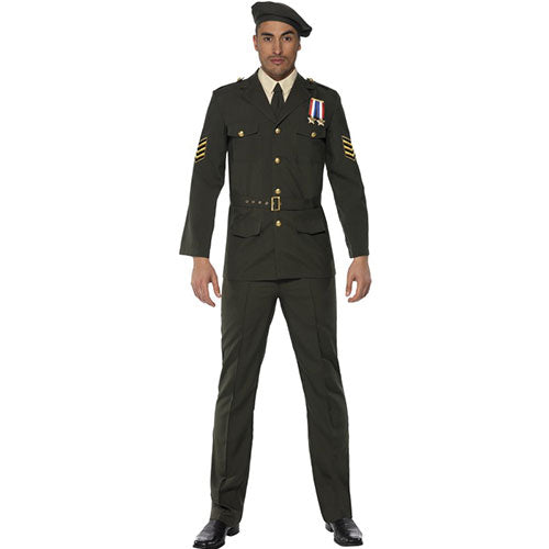 War Officer Men's Costume