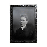Young man holographic frame