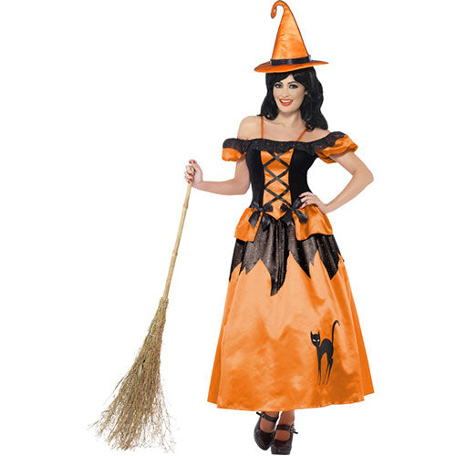 Fairy tale witch woman costume