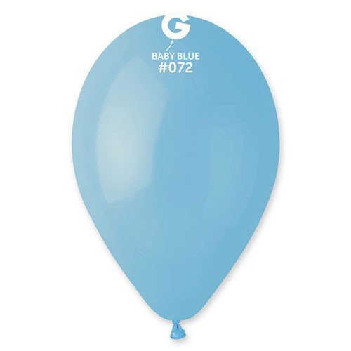 Bag of 100 blue balloons 30cm