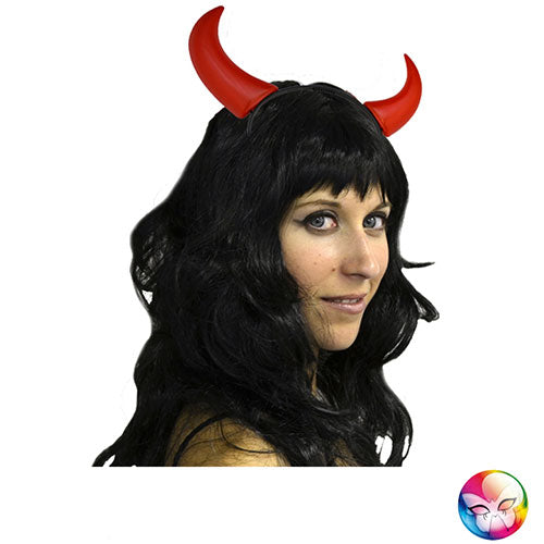 Serre-tête diable rouge