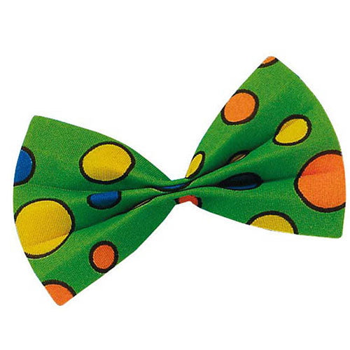 Clown green bow tie