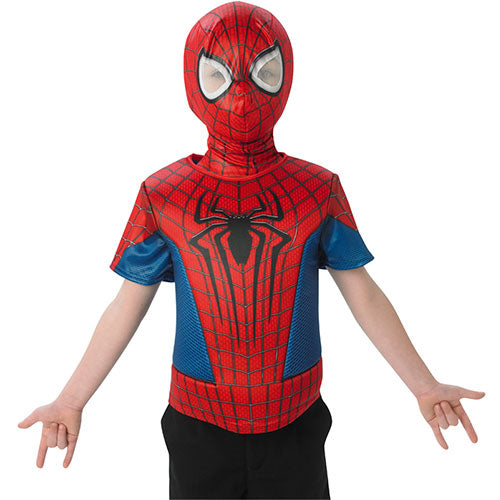 Child costume kit Amazing Spiderman