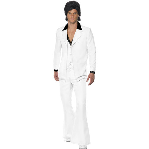 White 1970 men's suit