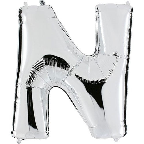 N silver metallic ball, 102 cm