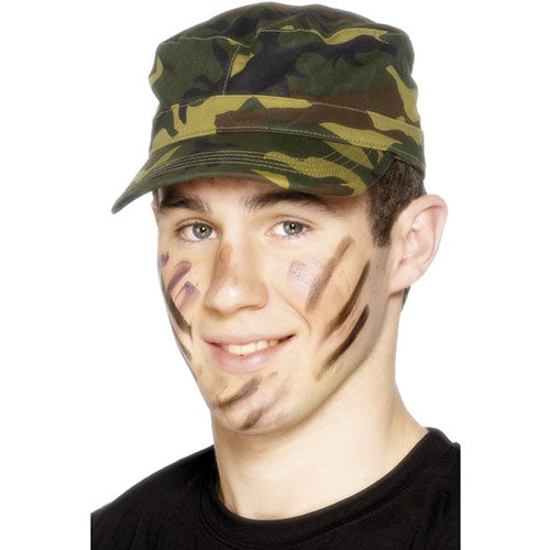 camouflage army cap