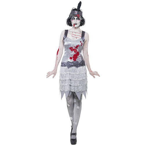 Déguisement femme charleston zombie