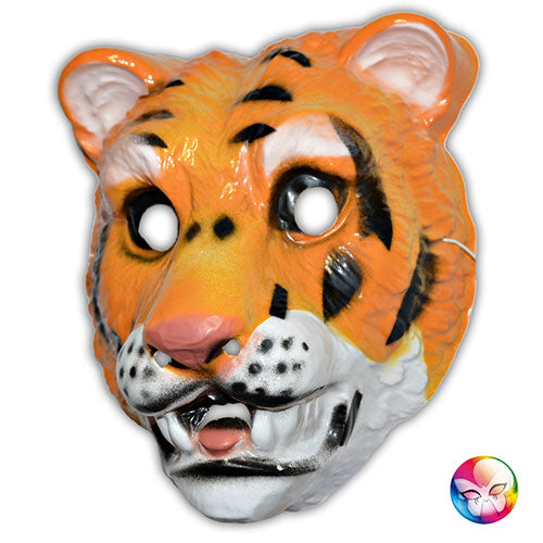 Masque plastique rigide tigre