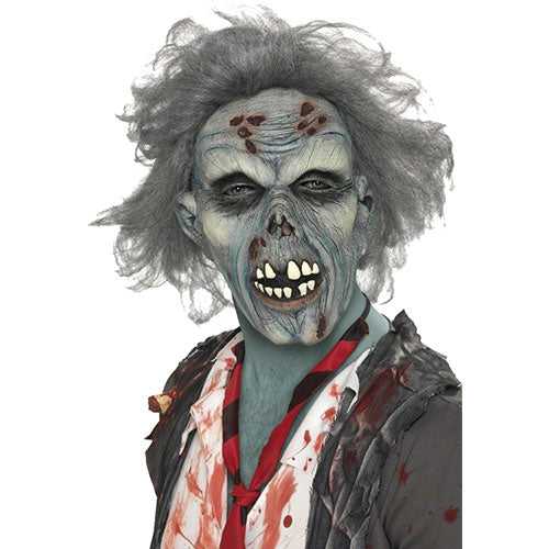Masque zombie avec cheveux