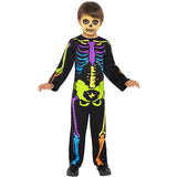 Fluorescent Skeleton Child Costume