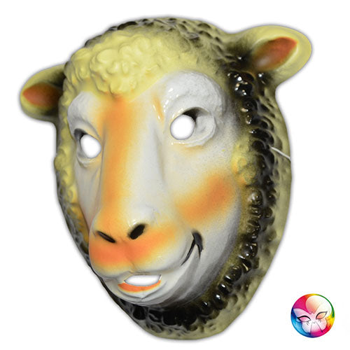 Sheep rigid plastic mask