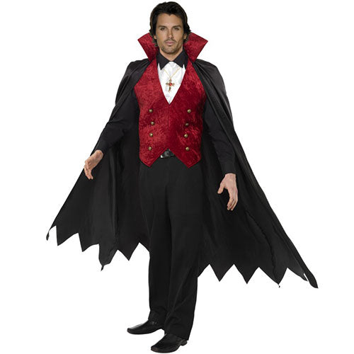 Déguisement homme vampire élégant