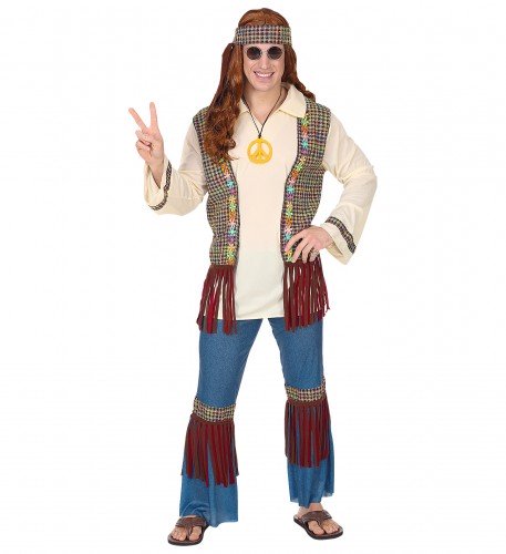 Déguisement homme hippie