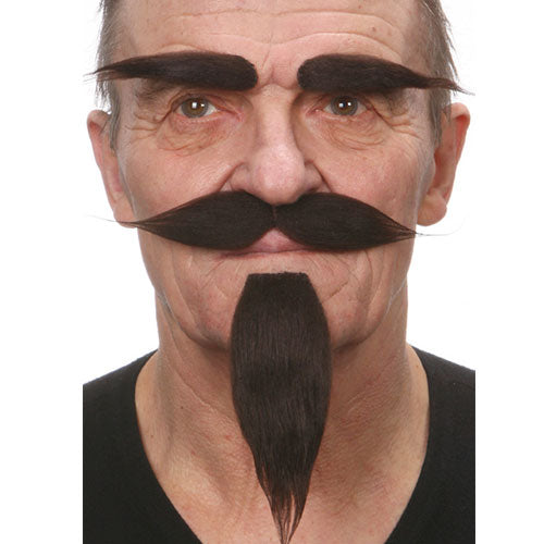 Brown king luxury bristle set