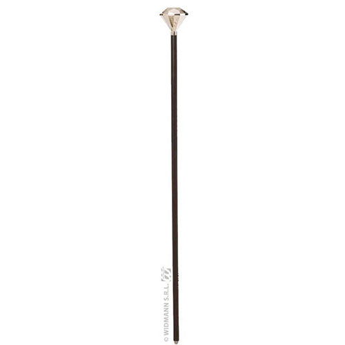 Cane with diamond knob