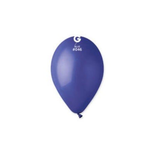 Dark blue latex balloons - helium