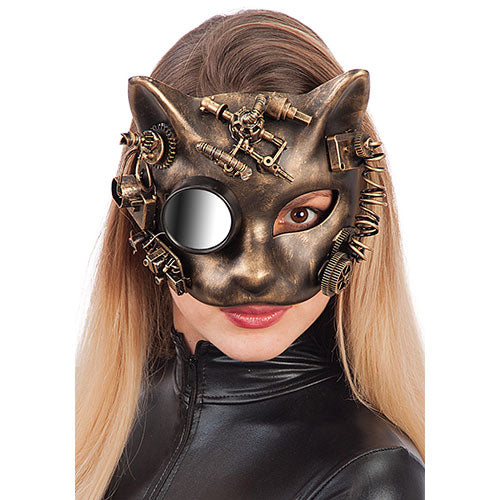 Steampunk cat mask