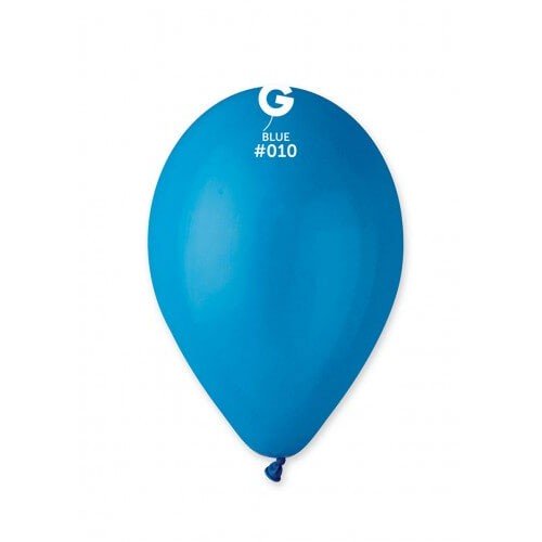 Light blue latex balloons - helium