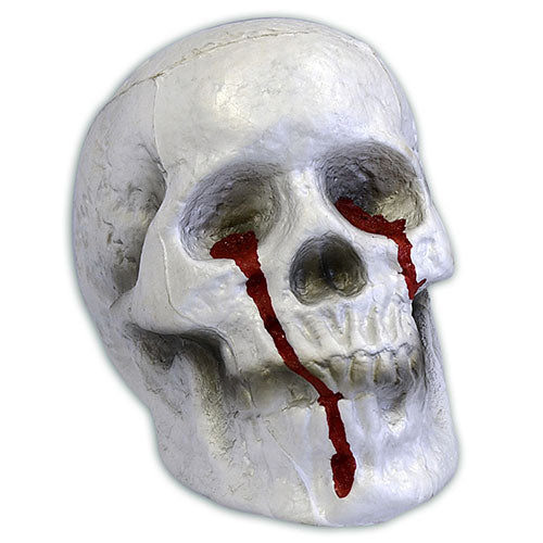 polystyrene bloody skull