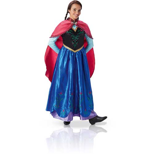 Déguisement adulte Anna Reine des neiges