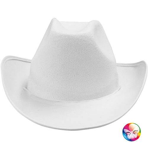 chapeau cowboy blanc