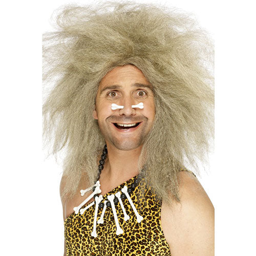 Blonde caveman wig