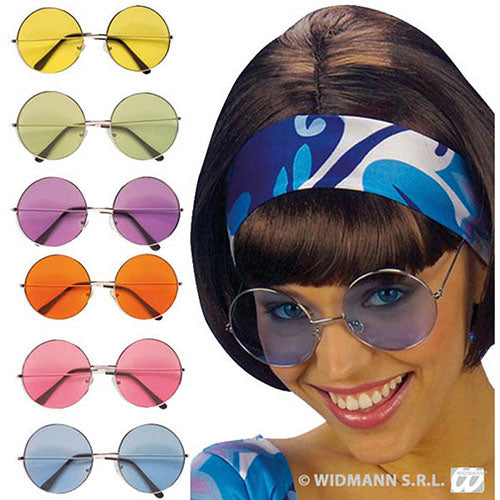 Lunettes années 70 rondes