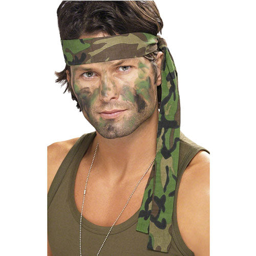 Camouflage army headband