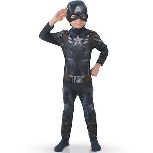 Captain America Marvel Winter Soldier Child Costume