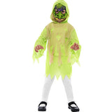 Green monster sorcerer kit child costume