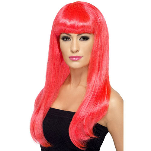 Babelicious fushia pink wig