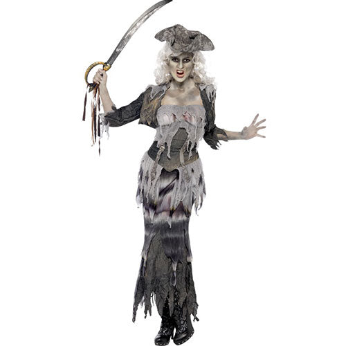Women's Ghoulina Ghost Ship Costume