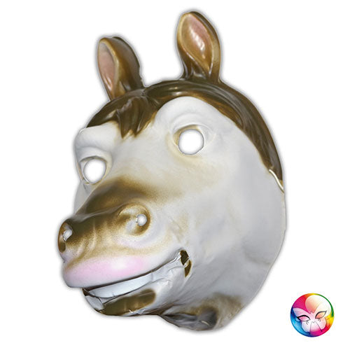 Horse rigid plastic mask