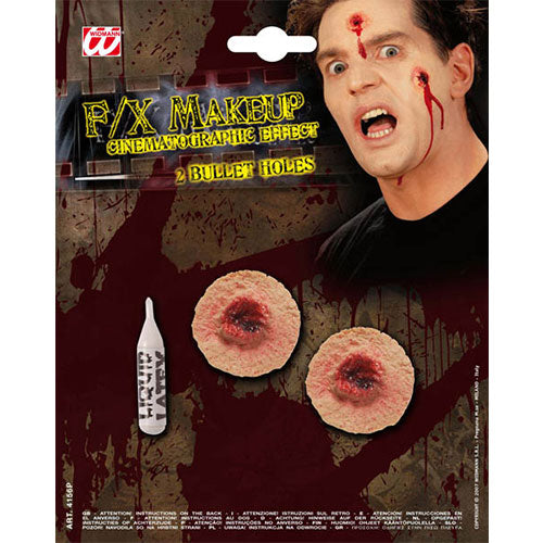 Theatrical bullet holes