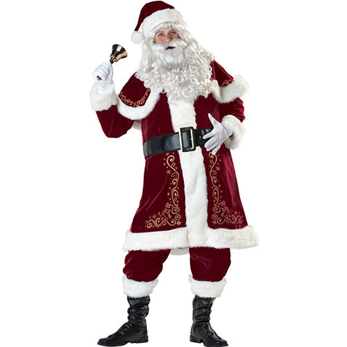 Superior quality men's Santa Claus costume