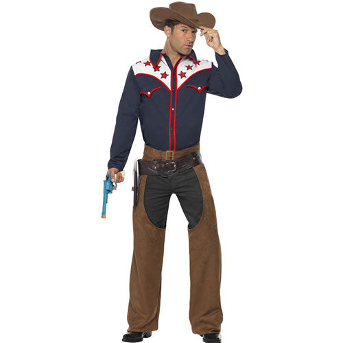 Rodeo cowboy men's costume