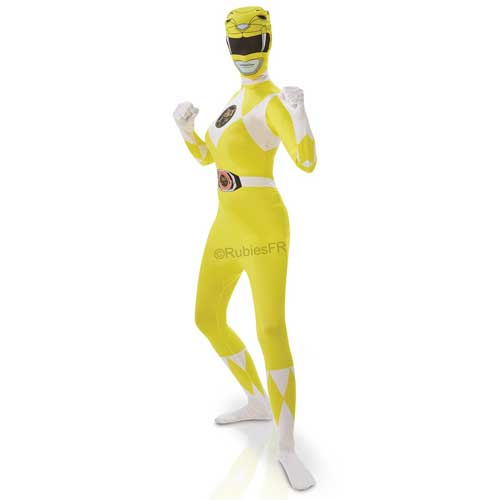 Yellow Power Rangers Woman Costume