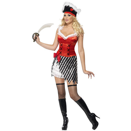 Adventurer Pirate Woman Costume