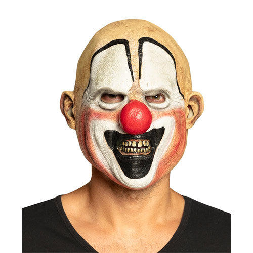 Latex Mean Clown Head Mask