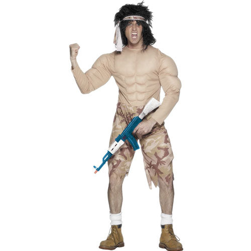 Rambo man costume