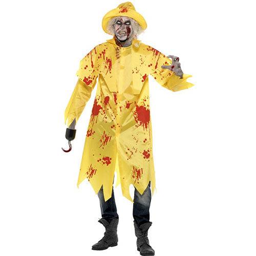 Déguisement homme zombie imperméable