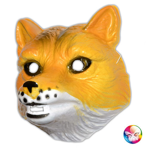 Masque plastique rigide renard