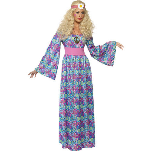 Flower hippie princess women's costume