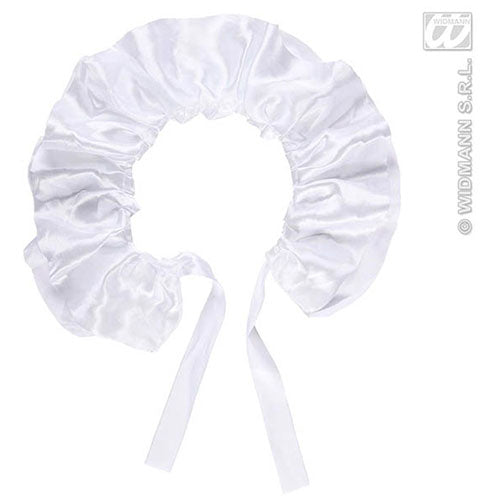 Strawberry white satin