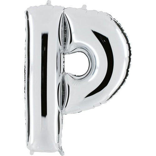 Silver metallic ball P, 102 cm